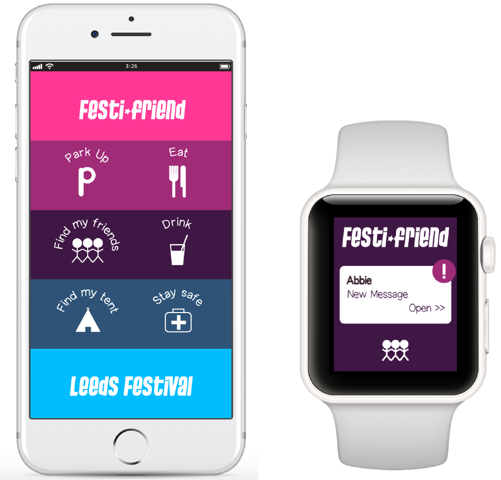 Festi-friend App Design